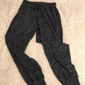 Harlowe & Graham Grey Knit Joggers